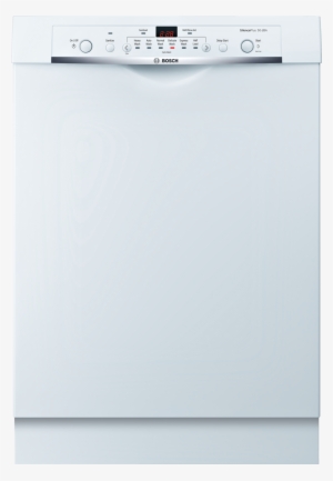 1 - Bosch Ascenta 24" Built-in Dishwasher, White, She3ar72uc