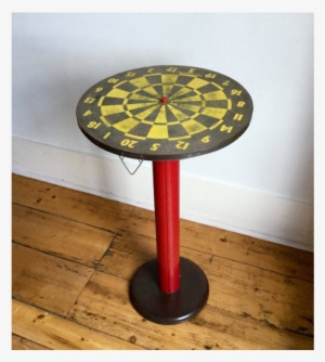 Upcycled Vintage Dartboard Side Table £120 - Darts