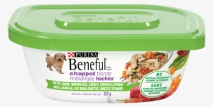 Purina® Beneful® Chopped Blends™ With Lamb, Brown Rice, - Purina Beneful Chopped Blends Chicken, Carrots, Peas