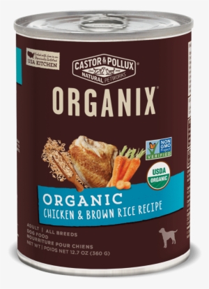 Castor And Pollux Organix Chicken And Brown Rice Formula - Castor & Pollux Organix Butcher & Bushel Logo