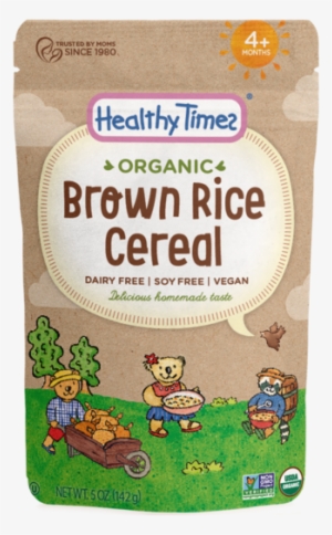 Organic Brown Rice Cereal - Healthy Times