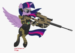 Absurd Res, Alicorn, Army, Artist - Sniper Twilight