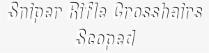 Hey Renegade Line Fans, - Sniper Rifle