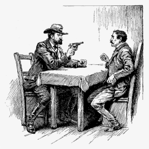 Old West Illustration - Illustration