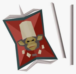 Western Banner 2 Detail - Cartoon