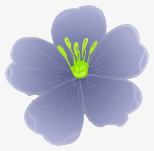 This Free Icons Png Design Of Western Blue Flax