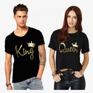 King And Queen Couple Combo T-shirt At Rs - T Shirt For Couple