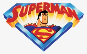 Superman Transparent Background Superman - Superman Animated Series Logo
