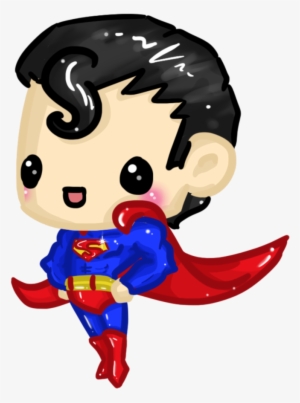 Superman Cute Png - Chibi Superman Png