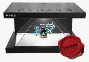 3 Side Pyramid - 3d Holographic Display Pyramid