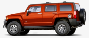 2008 Hummer H3 - Toyota Fj Cruiser In Red