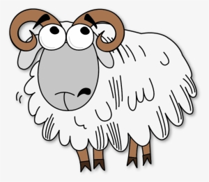 Home Clipart Sheep - Male Sheep Clipart