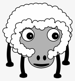 Baa Baa Black Sheep Clipart - Farm Animals Cartoon No Background