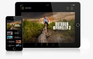 Devices Displaying National Geographic Content - Iphone