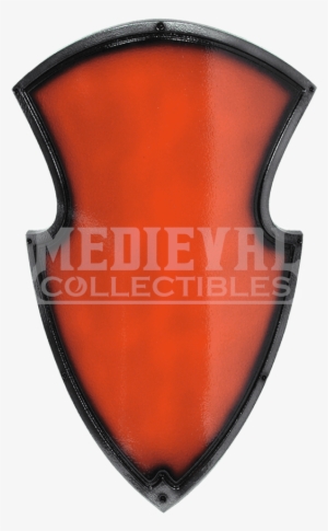 Red Medieval Knight Larp Shield - Shield