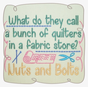 Sewing And Quilt Sayings Set - Quilt