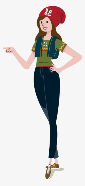 Big Dill Girl - Illustration