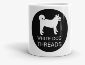 White Dog Threads, Mug - White