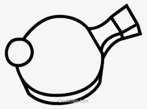 Ping Pong Paddle Royalty Free Vector Clip Art Illustration - Raquetes De Pingpong Png