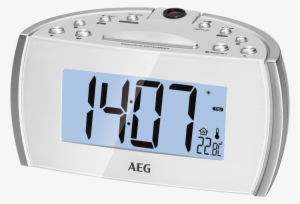 Elektro-technische Vertriebsgesellschaft Mbh - Aeg Clock Radio With Projector 4119p Mrc White 710