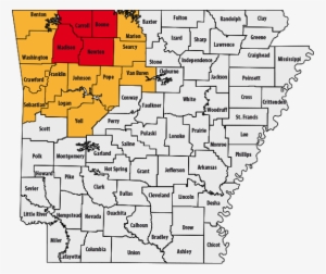 Counties Shown In Red Are Chronic Wasting Disease Quarantine - Cwd Zone ...