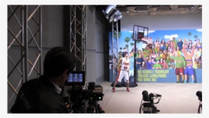 A Cameraman Shoots Video Using An Experimental Camera - Nhk