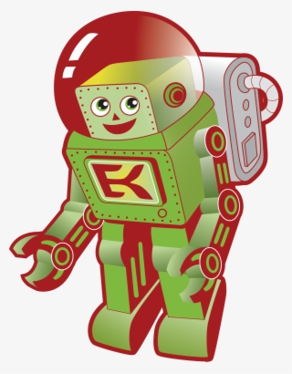 Efk Astronaut Mascot Gently Floating - Engineering For Kids Logo