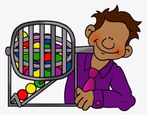 Teacher And Bingo - Bingo Clipart