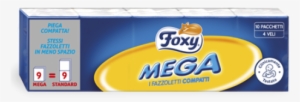 The Compact Tissues - Foxy Mega Ręcznik Papierowy Mega - Długie Rolki 2 Szt.