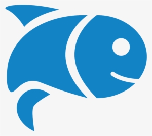 View All The Material Design Icons And More From The - Blue Fish Icon Png