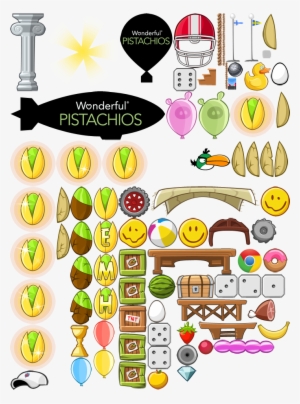 Angry Birds Golden Pistachio Sprites - Angry Birds Seasons Sprites