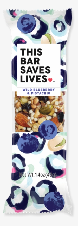 Blueberry Pistachio This Bar Saves Lives