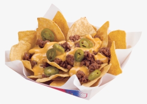 Grillburger™ With Cheese - Nachos Con Chili Y Queso