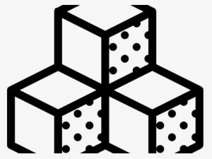 Sugar Clipart Sugar Cube - Cubes Icon