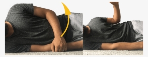 Then Rotate Your Arm Outwards As Far As You Can Keeping - Sitting