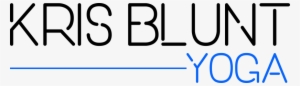 Kris Blunt Yoga -