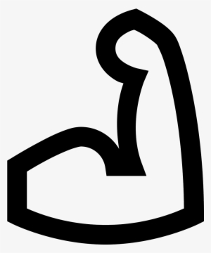 Muscle Icon - Transparent Flex Background Hd