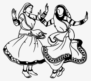 Big Image - Colouring Pages Folk Dance