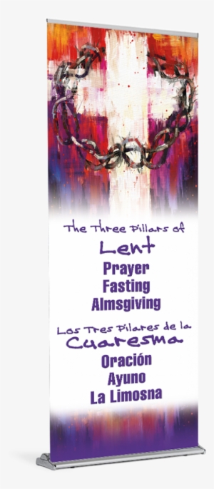 Lent Banner A - Designart 'crown Of Thorns' Painting Print On Metal