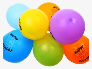 Birthday Balloons Png - Happy Birthday Notebook [book]
