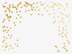 Gold Confetti Overlay Png