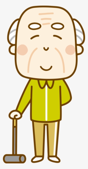 Old Age Home Grandparent Cartoon Family - Old Man Smile Clipart