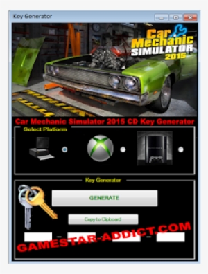 Car Mechanic Simulator 2015 Cd Key Generator - Car Mechanic Simulator 2015 Download Key