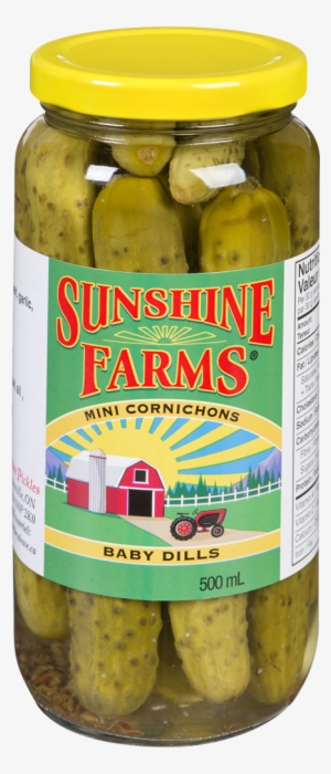 1l Dill Pickles - Sunchine Farms Pickles 500ml