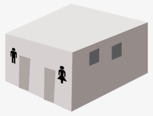 Ian Symbol Urban Public Toilet - Public Toilet Vector