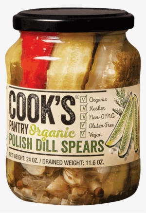 Organic Polish Dill Spears - Cooks Pantry