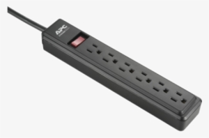 Schneider Electric Power Strip 6 Outlet 2 Foot Cord - Apc Essential Surgearrest Pe63