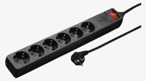 Abx2 High Res Image - Hama Socket Line 6-fold 3 M, Black 137258 N/a