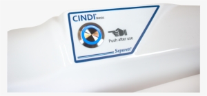 Incinerating Toilet Cindi® Basic - Label