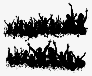 Black People Graphics - Party People Vector Png